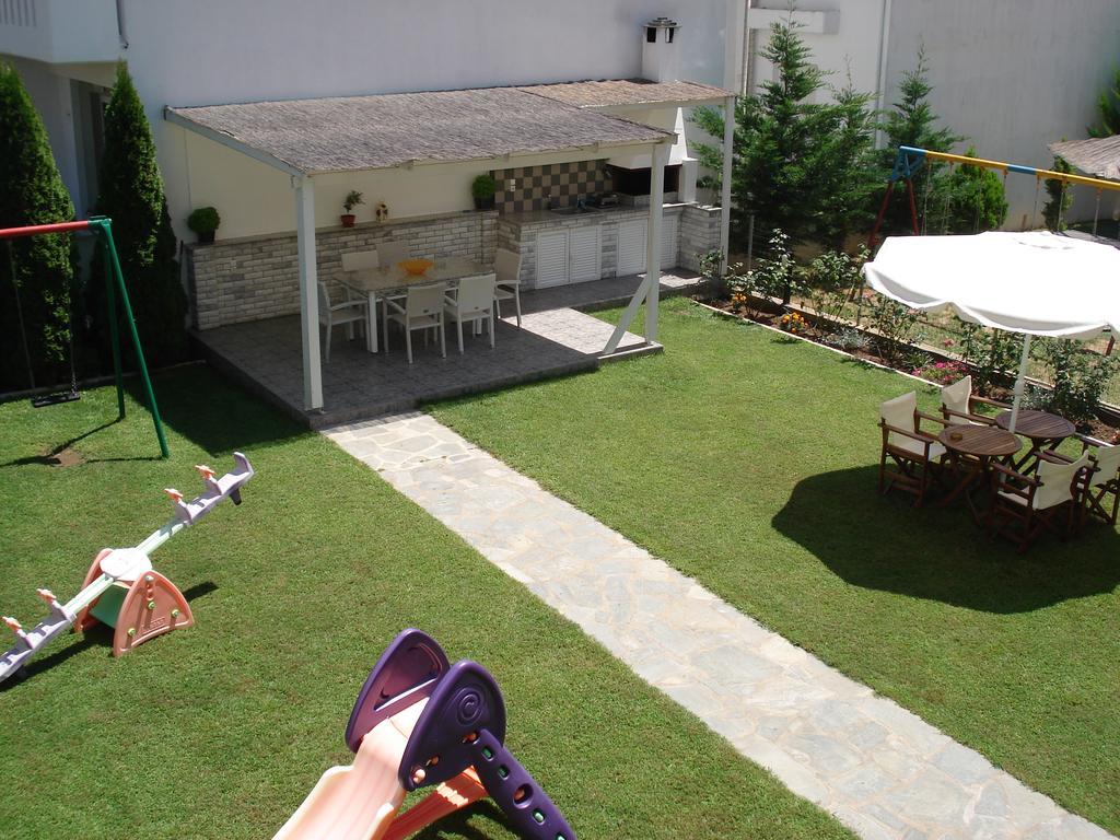 Niki Apartments Chrysi Ammoudia ภายนอก รูปภาพ