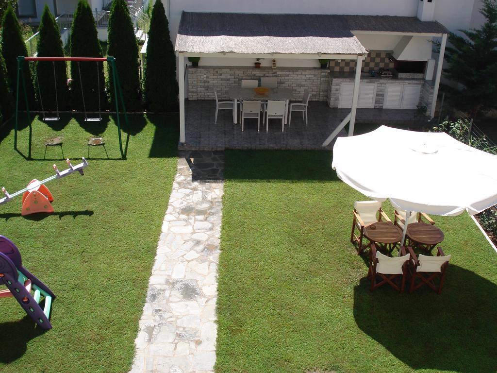 Niki Apartments Chrysi Ammoudia ภายนอก รูปภาพ
