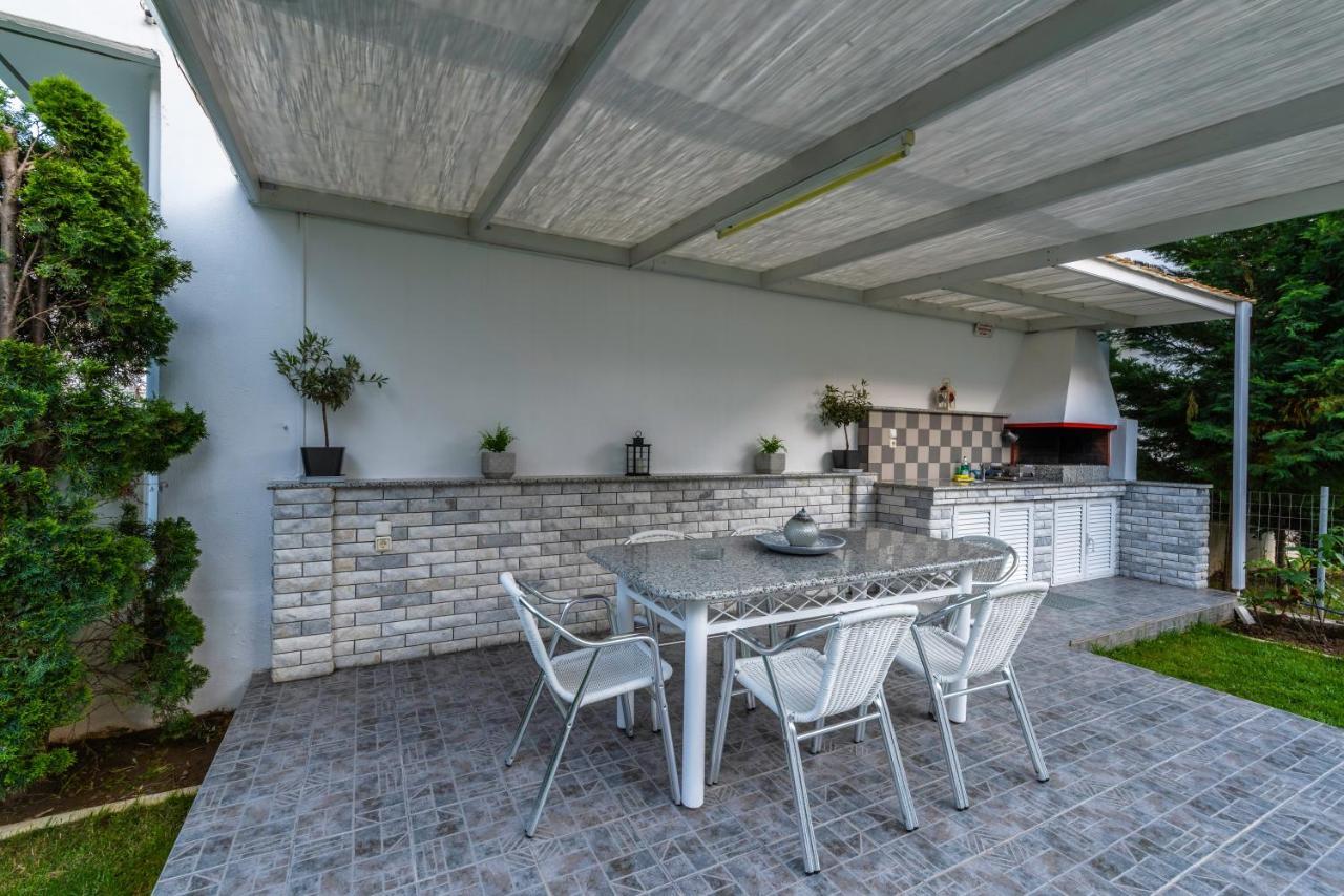 Niki Apartments Chrysi Ammoudia ภายนอก รูปภาพ