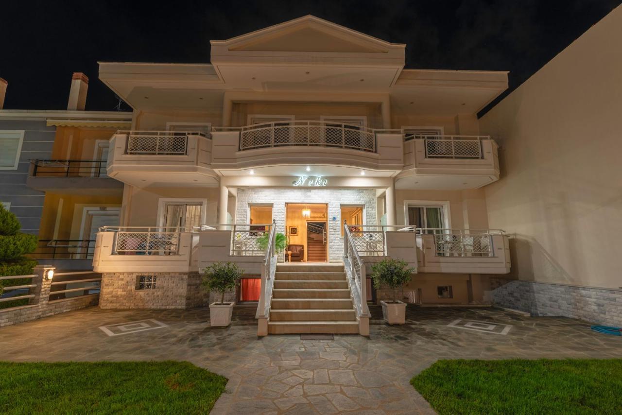 Niki Apartments Chrysi Ammoudia ภายนอก รูปภาพ